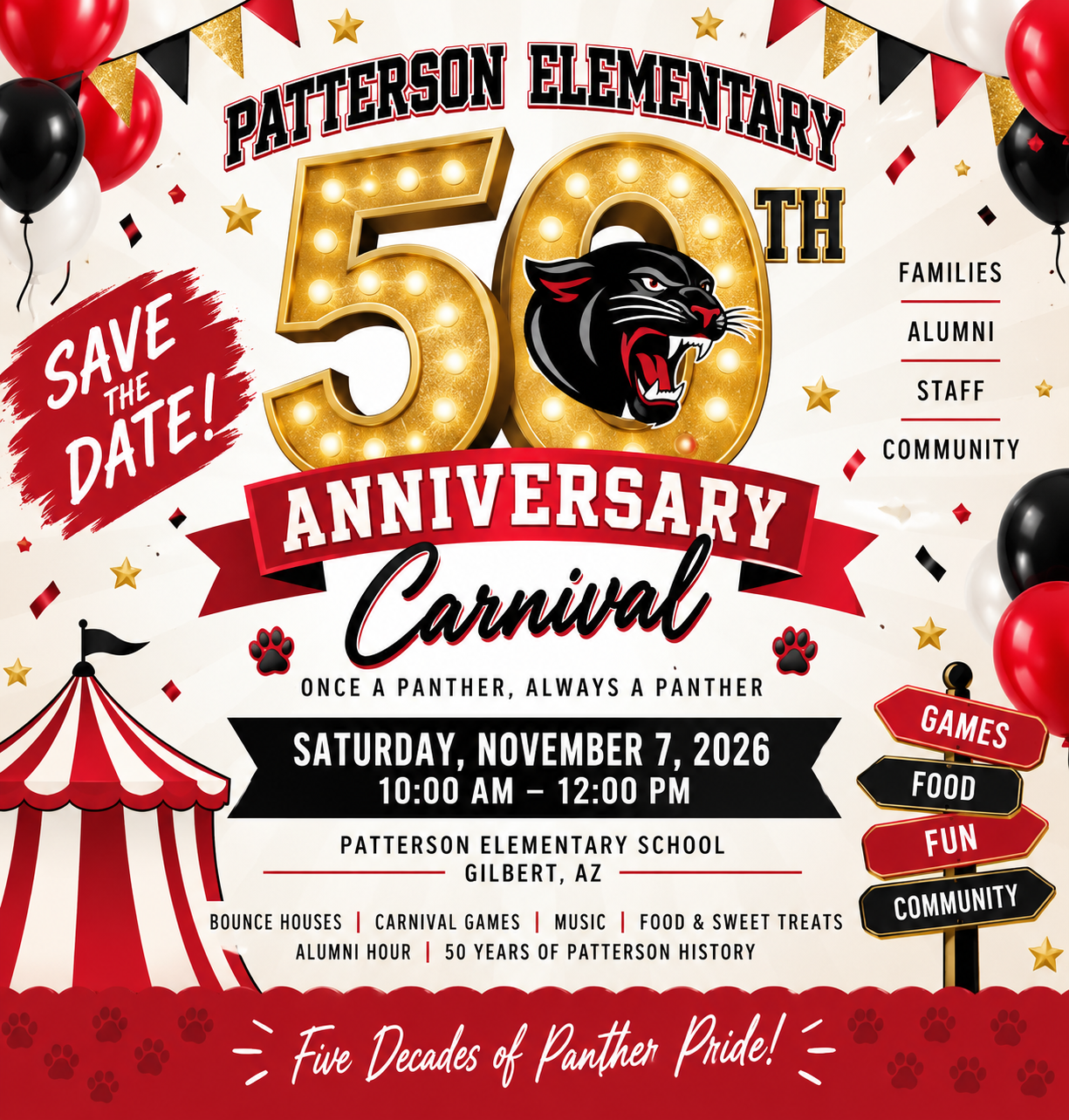 50th Anniversary Carnival