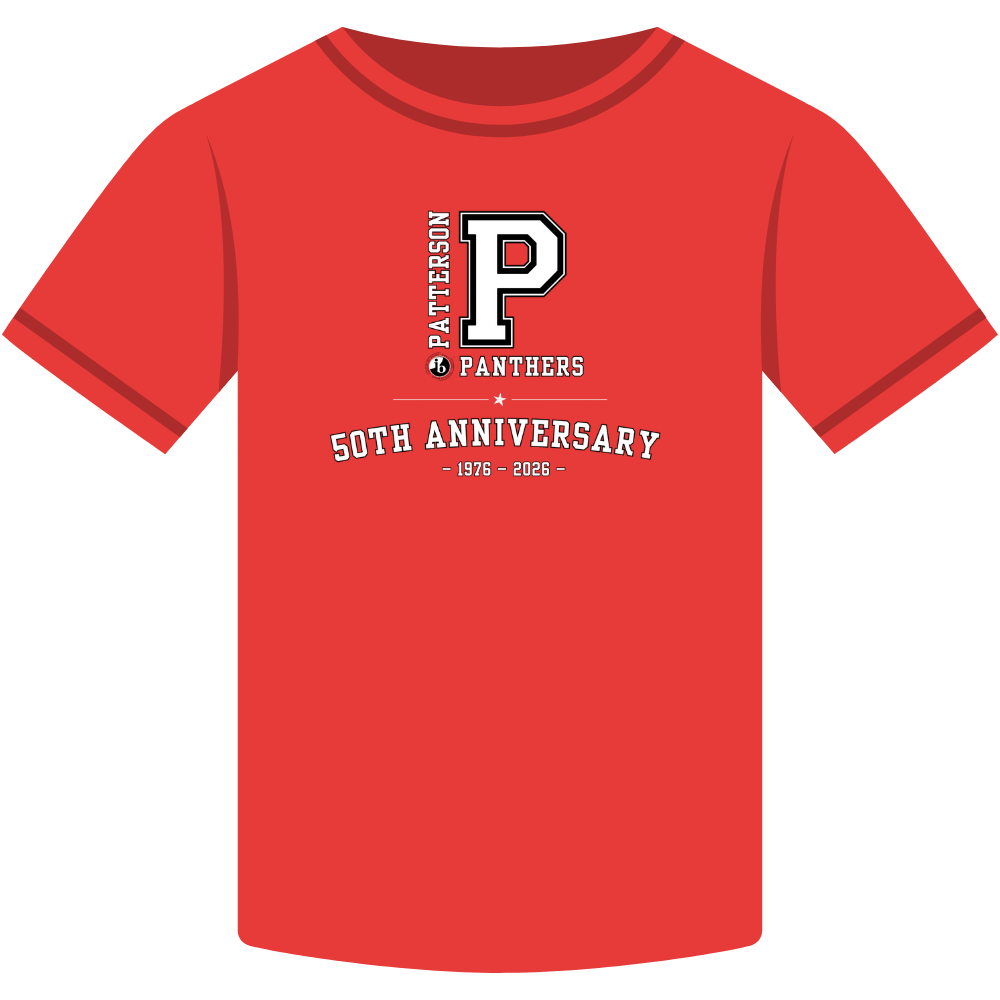 Patterson 50th Anniversary Youth Spirit T-Shirt