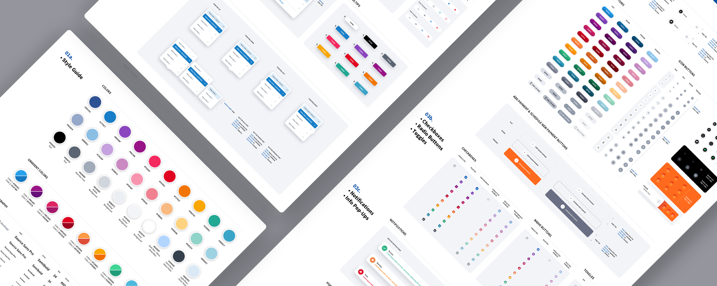 ACI Worldwide Biller App UI UX Design Preview light Mode 01