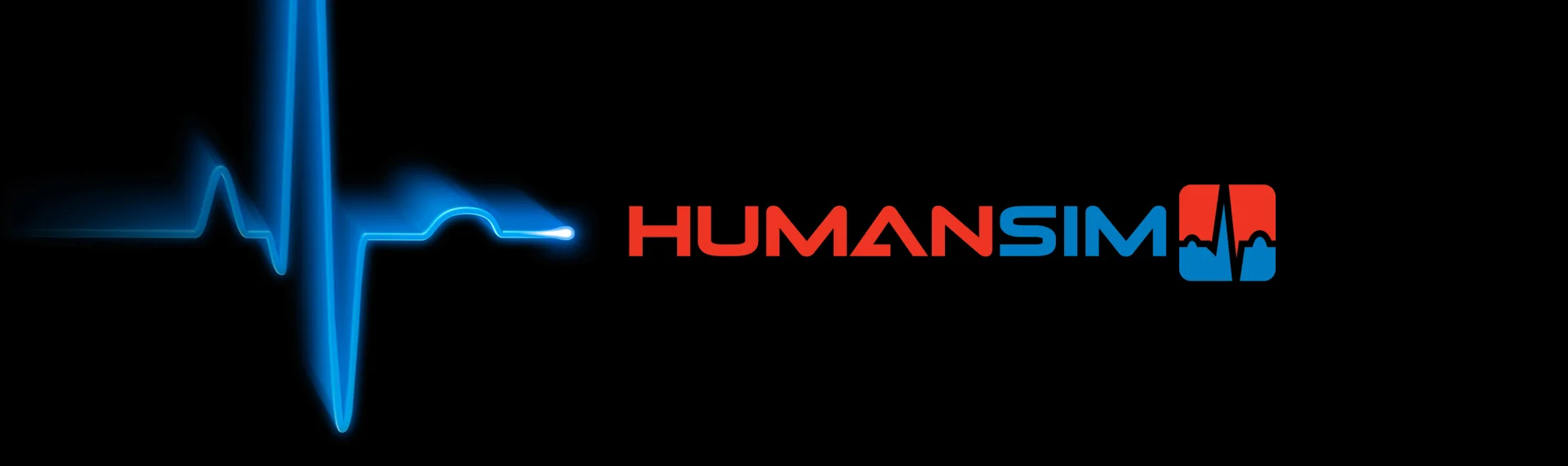 HumanSim Brand Identity Design After the first successful brand identity creation endeavor for Virtual Heroes, the company came back to us a second time to design the logo for their HumanSim product. HumanSim by Virtual Heroes, enables health care professionals to sharpen their assessment and decision-making skills without risk to patients in realistic, challenging, immersive environments. HumanSim is part of their Advanced Learning Technologies leveraging simulation and digital games-based learning paradigms to accelerate learning.