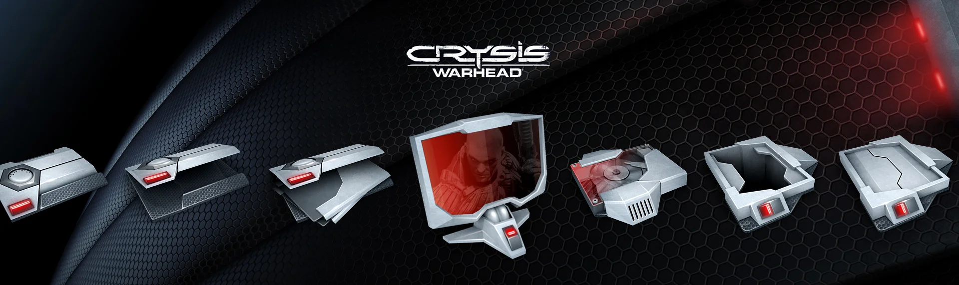 Crysis: Warhead Windows Desktop Icon Set Client: Electronic Arts + NVIDIA + Ultra PC Powered by The Skins Factory's Hyperdesk advanced Windows desktop theming solution, Electronic Arts, NVIDIA, Ultra PC contracted The Skins Factory to design and power the Official Crysis: Warhead Windows XP desktop theme. Features 3 Windows XP themes, 15 icons, a custom, ultra-cool nano suit inspired wallpaper. Unfortunately, this theme is no longer available. Crysis is Copyright 2008. Crytek. All rights reserved.