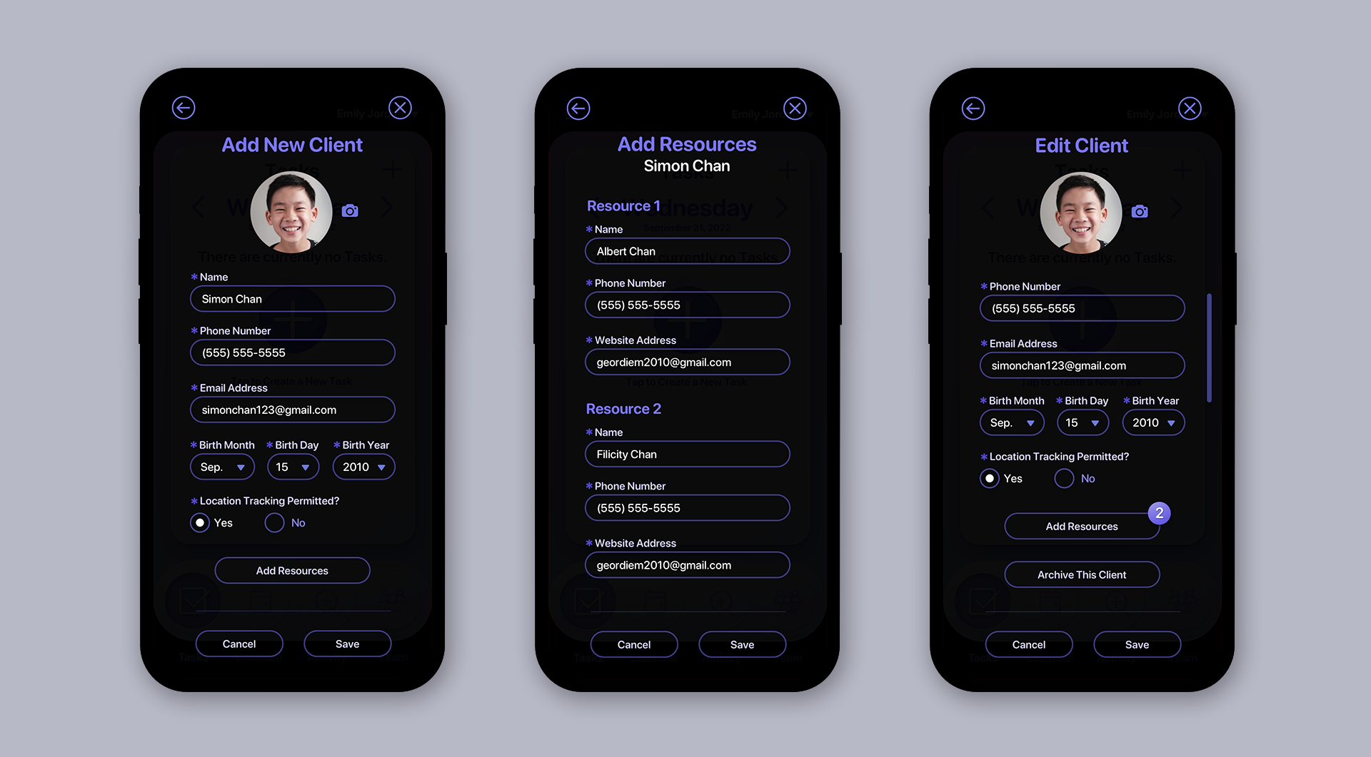 MY24 Special Needs Caregiver Task Mobile App — The Skins Factory, an ...