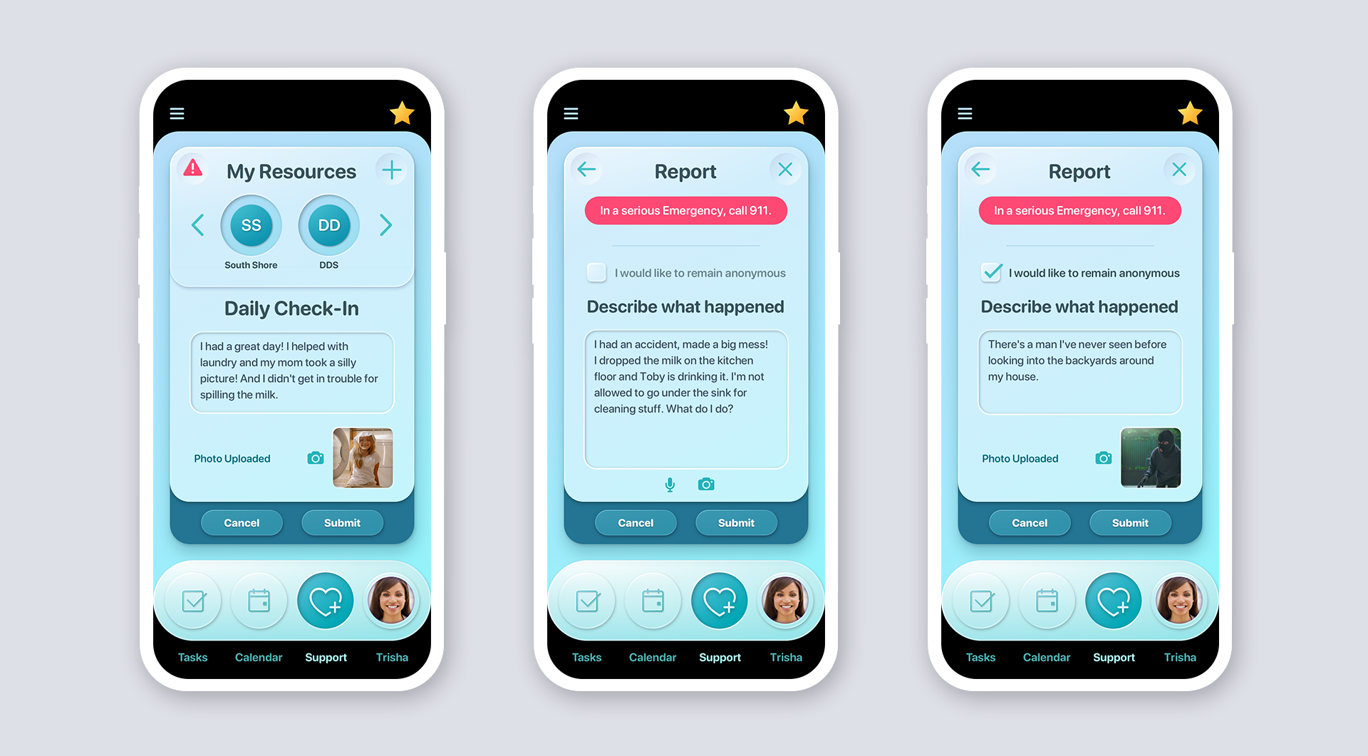 MY24 Special Needs Caregiver Task Mobile App — The Skins Factory, an ...