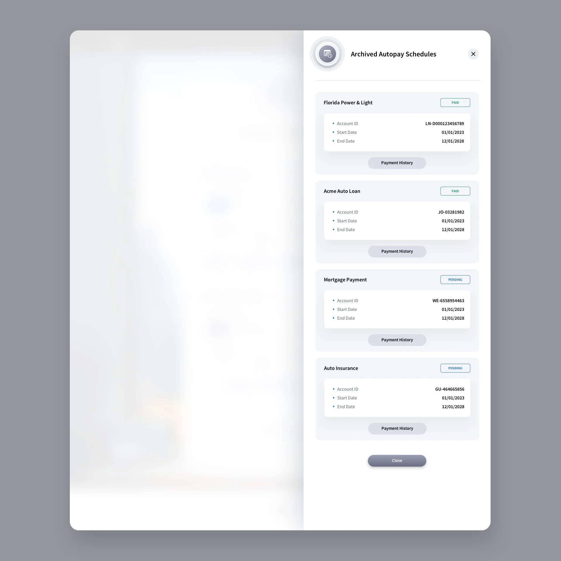 Fintech UI Design - Biller Web App - Autopay Screen 3.jpg