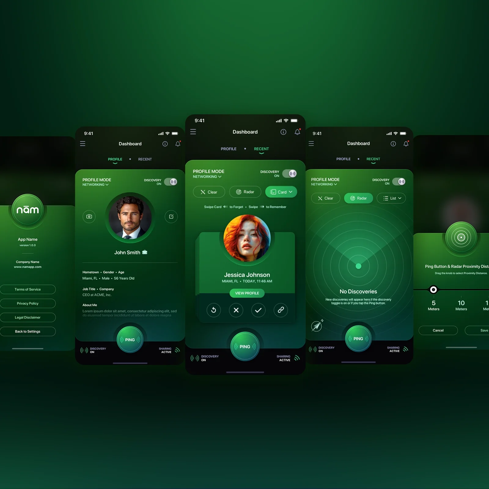 Social Media Mobile App UI UX Design - Dark Mode 4.webp