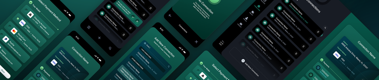 Fintech UI/UX design project showcase by The Skins Factory