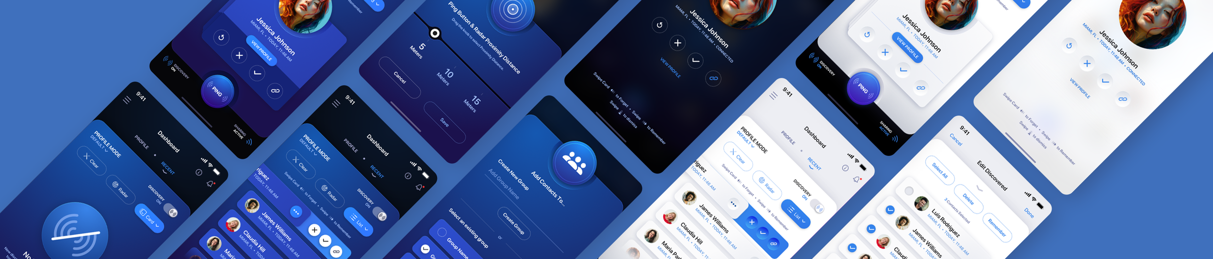 Startup product design, concept flow mapped to a finished interface