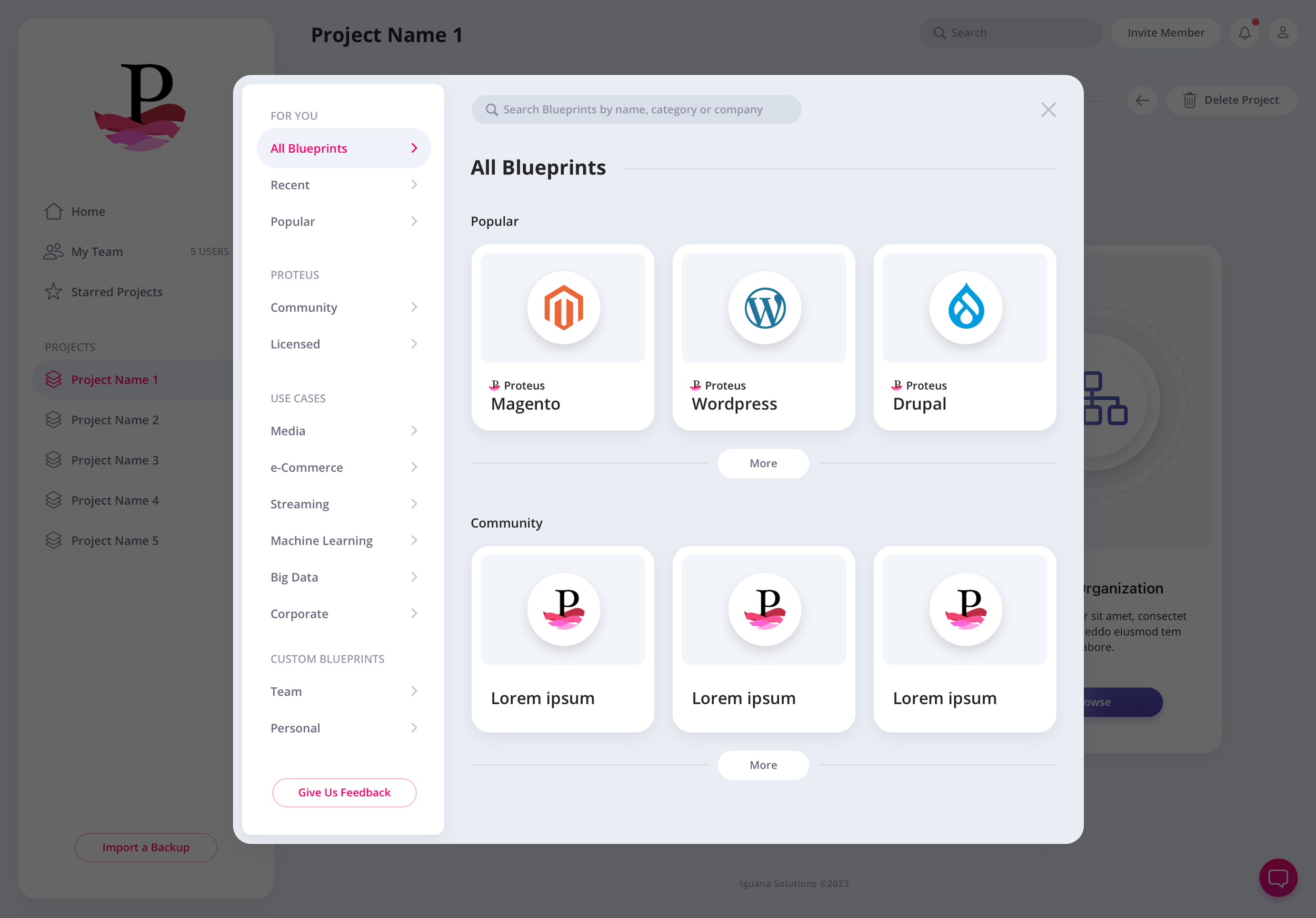 Creating an Infra UI/UX design by The Skins Factory