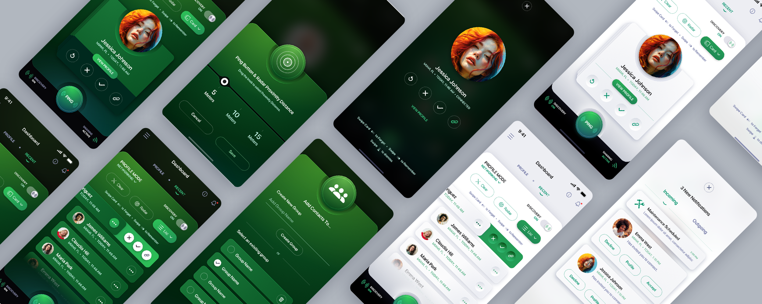 Recognize Me Mobile App UI/UX Design