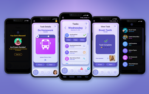 MY24 Special Needs Caregiver Task Mobile App — The Skins Factory, an ...