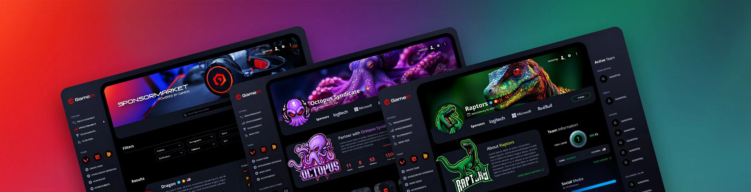 GameIn eSports Web App Platform Design.jpg