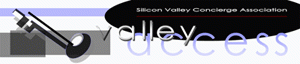 Silicon Valley Concierge Association logo with key.
