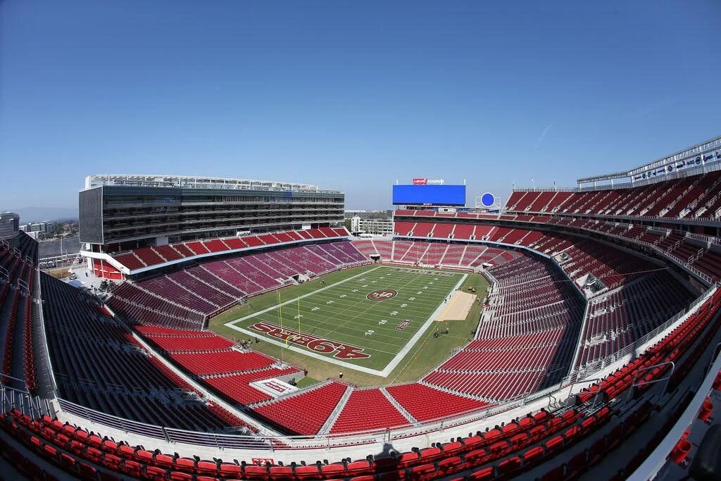Levi’s Stadium view of entire field from the top.