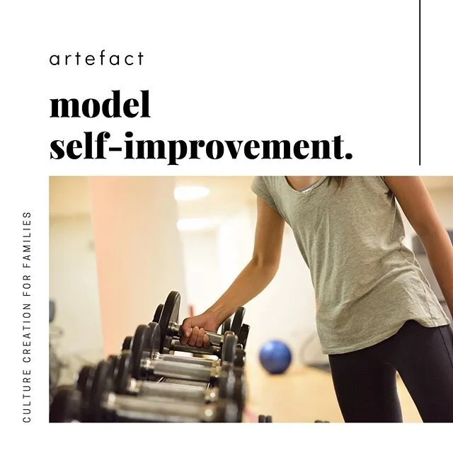 Culture Creation for Families: nothing is so inspiring as seeing someone overcome obstacles. It inspires us to want to do the same. Do you want your loved ones to want to improve themselves? Then want to improve YOURSELF. And don&rsquo;t just make yo