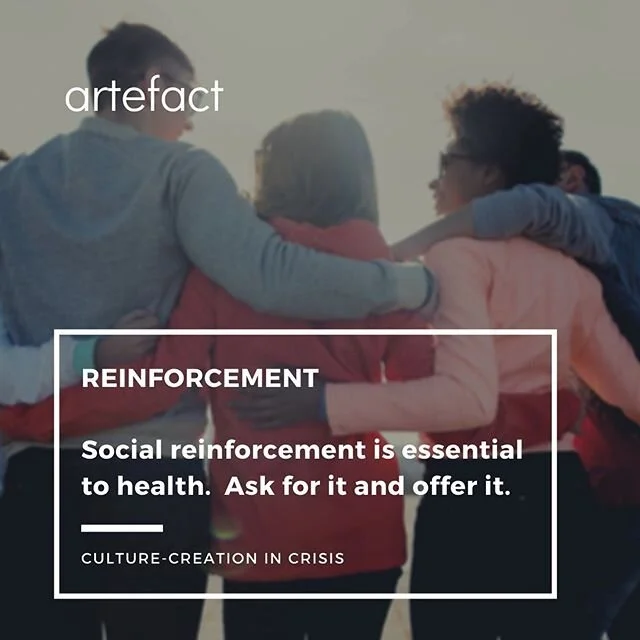 Culture Creation in Crisis: It&rsquo;s no coincidence that after a period of forced isolation millions of people have felt a powerful desire to publicly assemble in the name of a shared value. We need social reinforcement. We need to see that other p