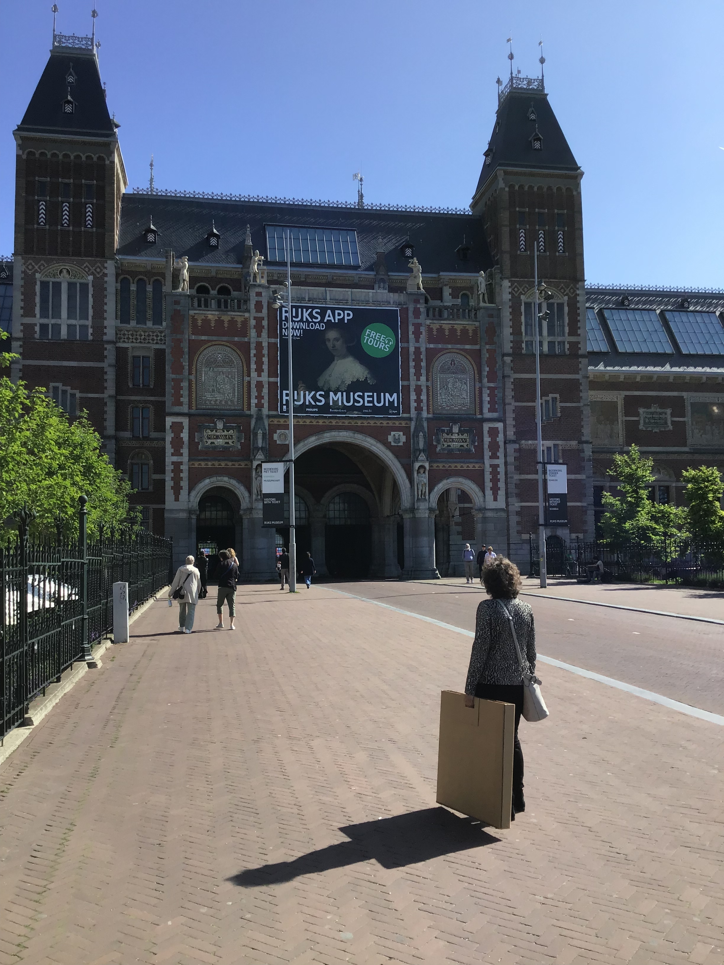  Op weg naar het Rijksmuseum 
