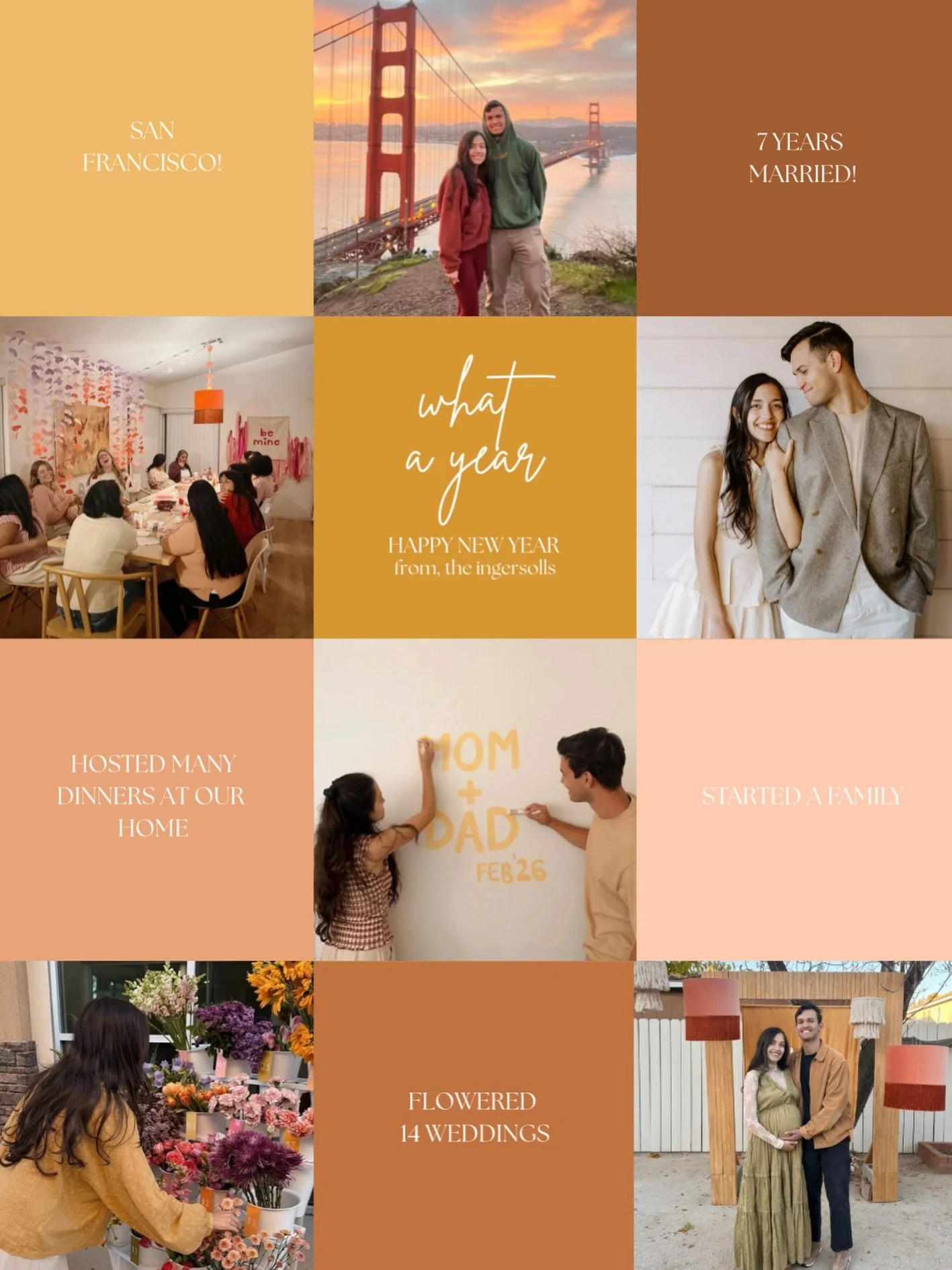 We had a great year 🫶🏼

Grateful for the clients we had this year - I learned that working while pregnant is HARD - especially in the first trimester lol I appreciate all of the freelancers that came to my rescue 🤍

We are so excited to meet this 