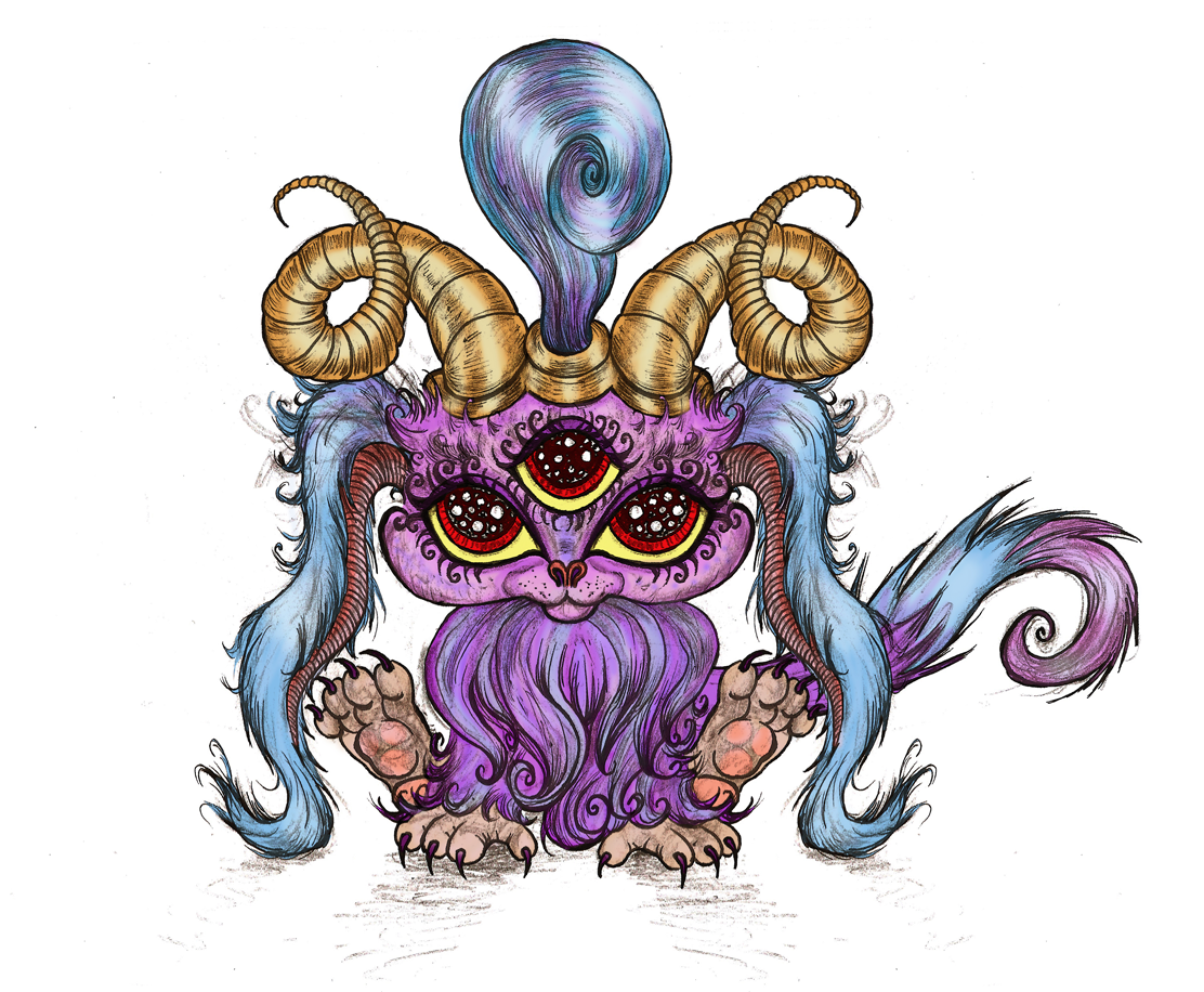 ‘DeathJaw’ - concept artwork from Stephen T Lally’s 'Empress ClawScream' film project