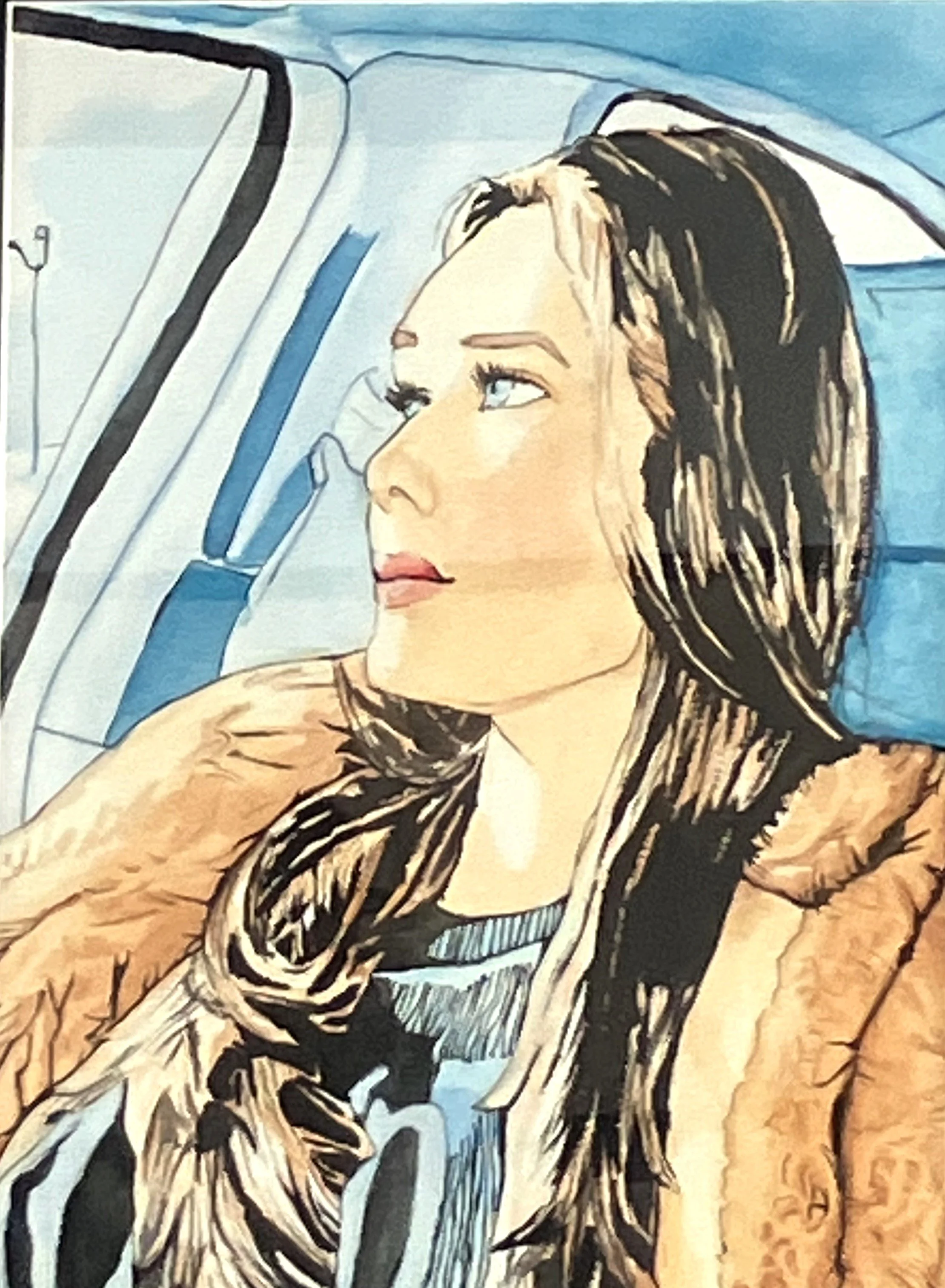 3rd Place-Abigail Windsor-"Self Portrait"