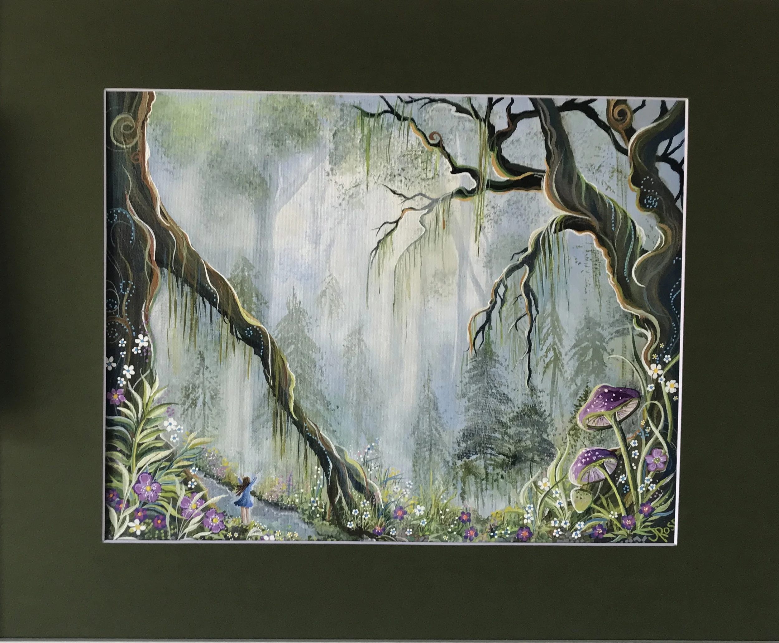 Joyce Rose - "Embracing Our Roots" - Acrylic