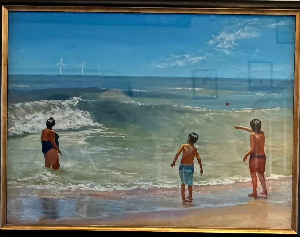 Suzy Quader - "Day at the Beach" - Soft Pastels