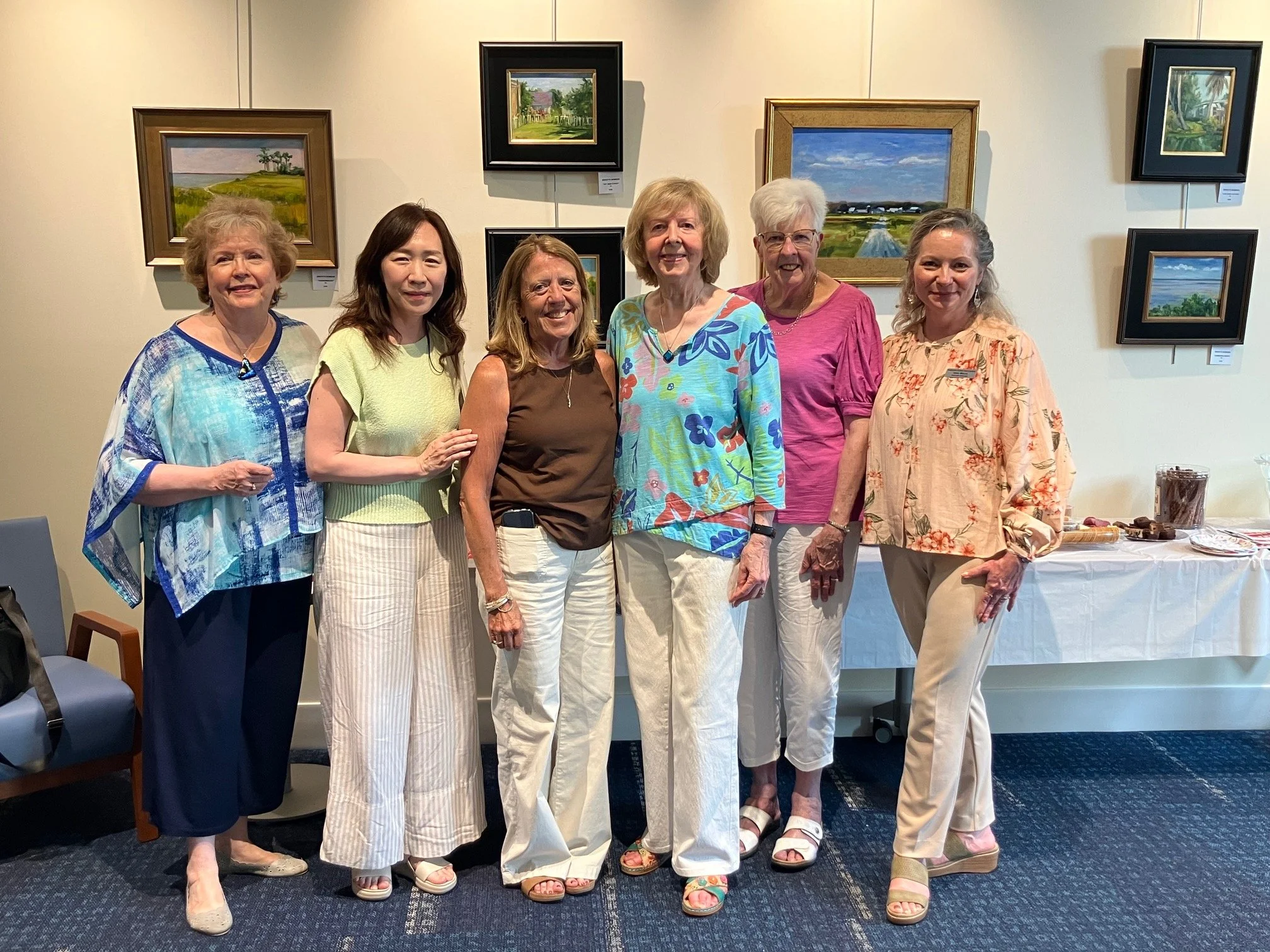 Sharon Sorrentino, Jiyeong Yun, Suzy, Brigitte, Barbara Johnson, Anna Mullis