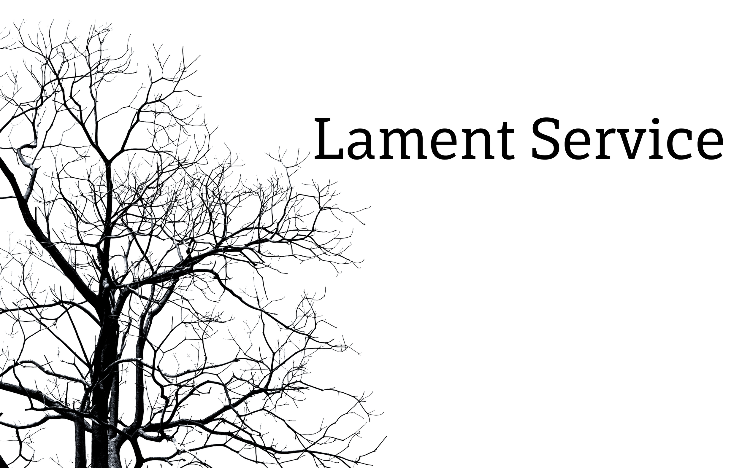 Lament Service