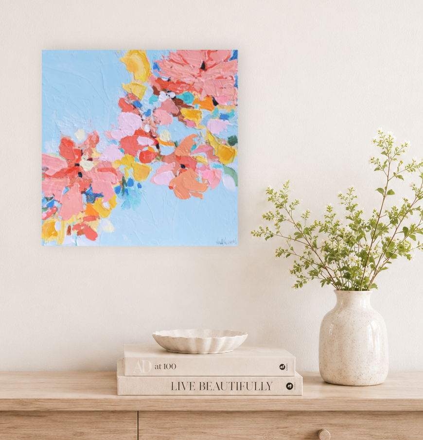 Candy Coated abstract flower painting by Nikol Wikman.png