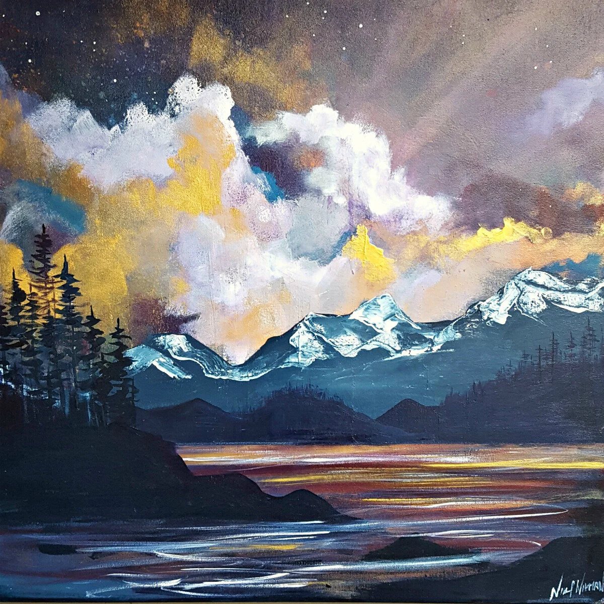 If I had a wish right now - 30x30 acrylic on canvas.jpg