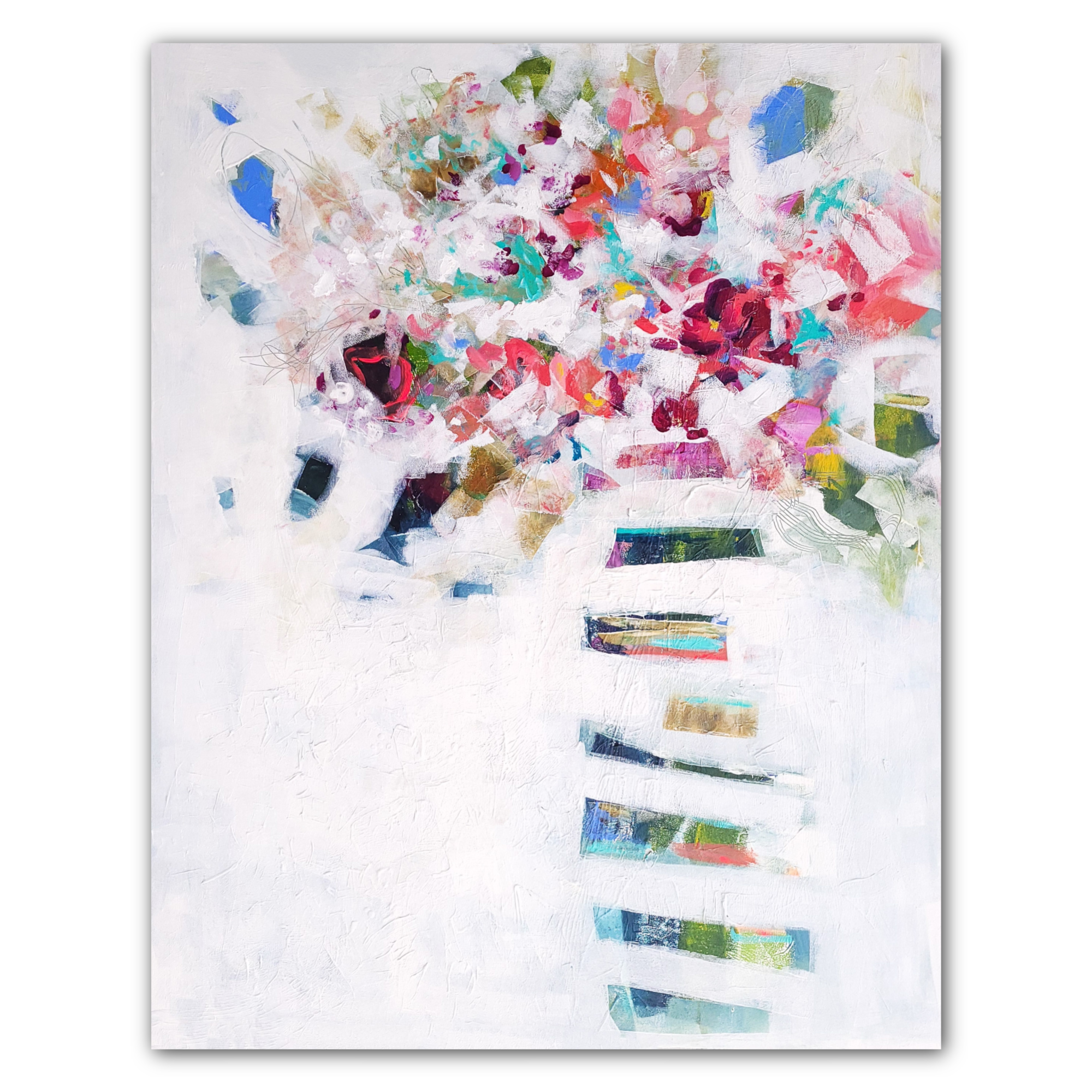 So This is Love | 60x48 | Large Acrylic Painting on Canvas