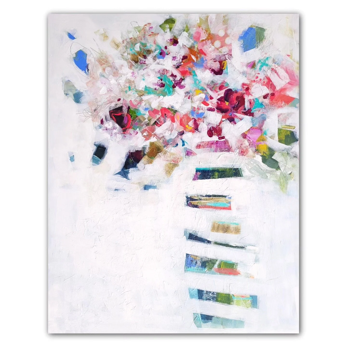 As I was finishing up this piece, the song 'So This is Love' kept running through my head...you know..the one from Cinderella? 🎵 So this is love mmmm...so this what makes life divine 🎵 💕 It was such a wonderful piece to paint, coming together in p