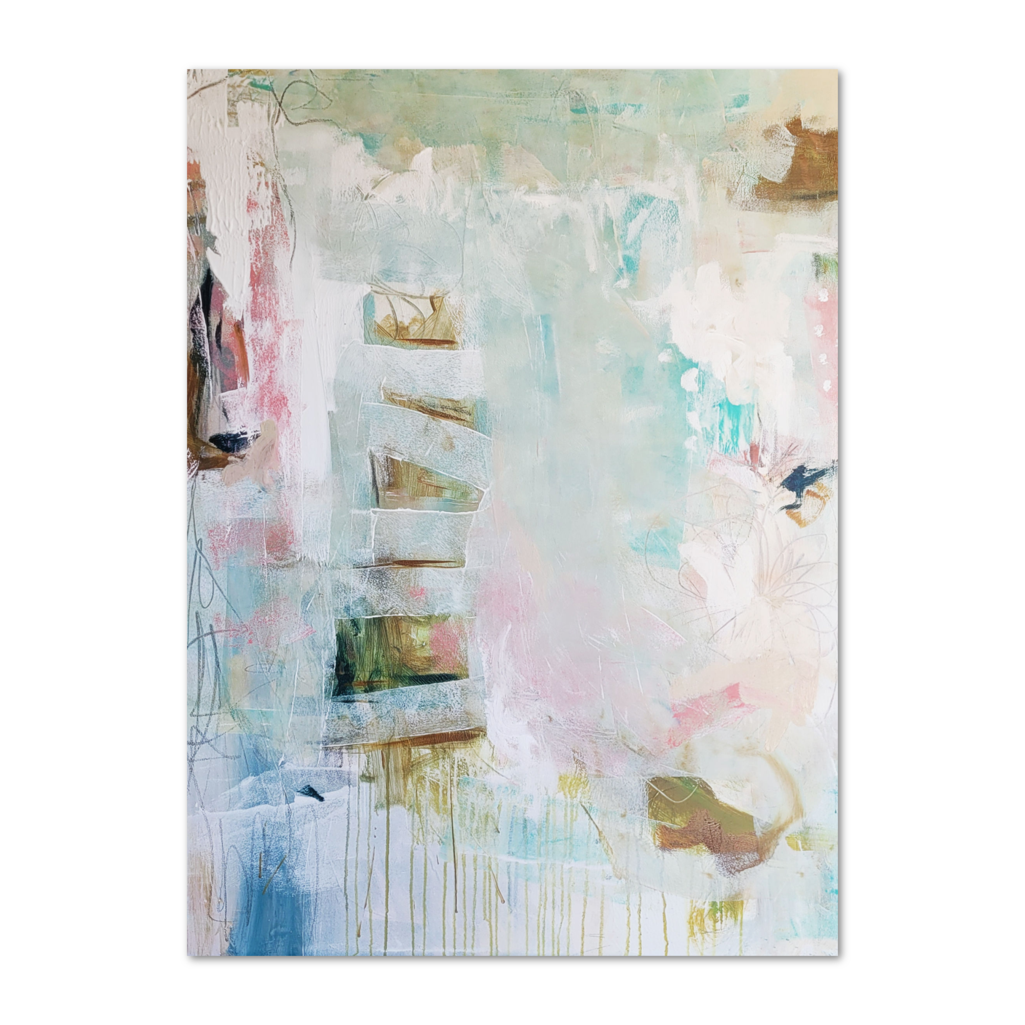When Summer Came 40x30 inch abstract painting on canvas.png