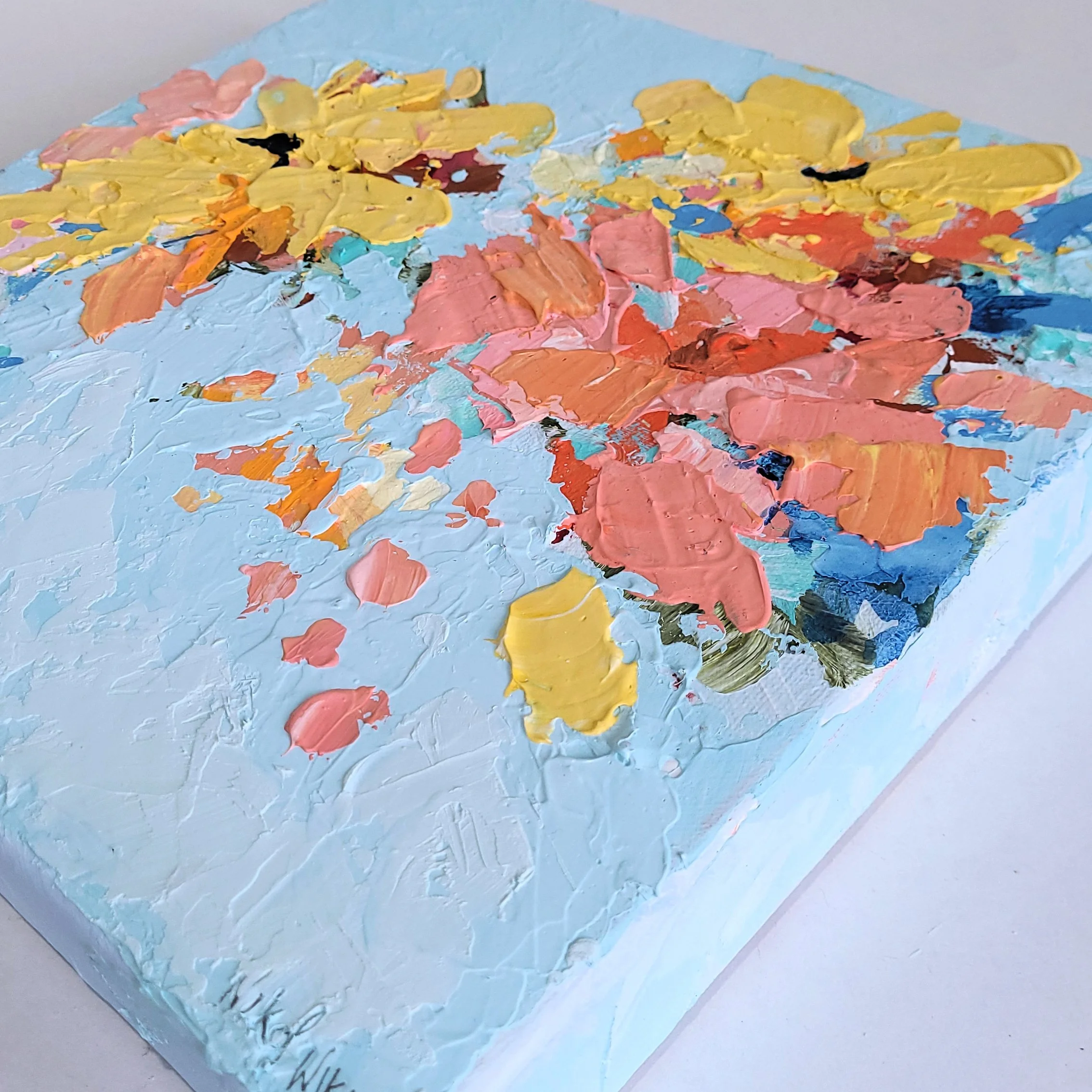 A Dash of Happy - Textured abstract floral painting.jpg