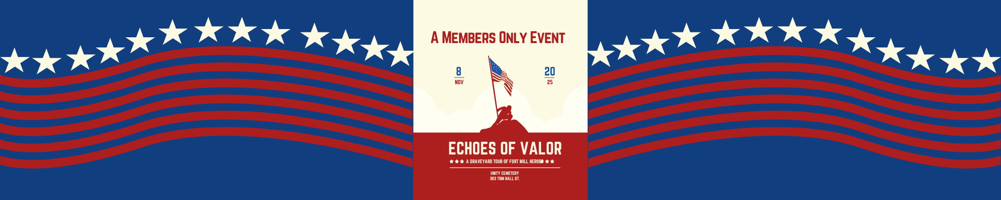 Members Only: Echoes of Valor: A Graveyard Tour of Fort Mill Heroes