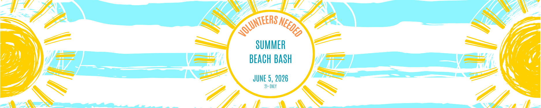 Summer Beach Bash Volunteers Needed