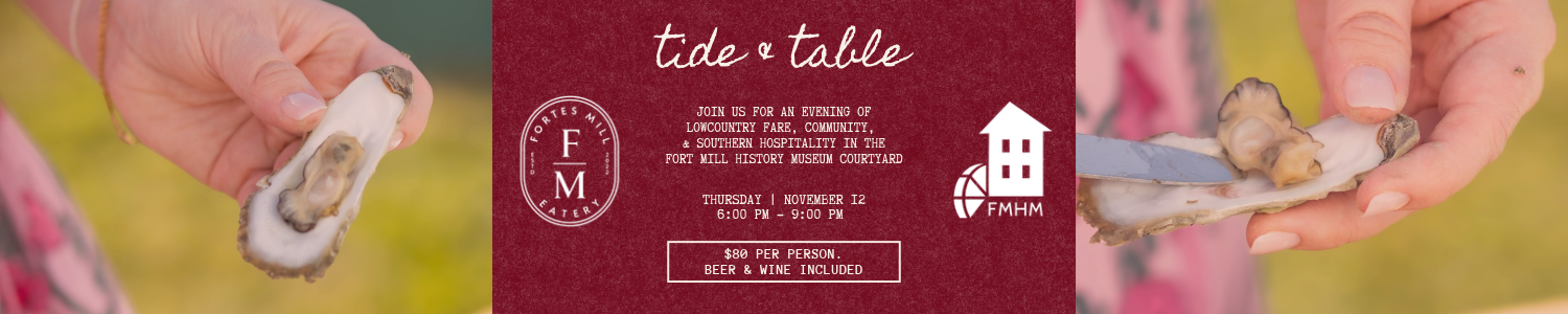 Tide &amp; Table: An Evening of Lowcountry Fare