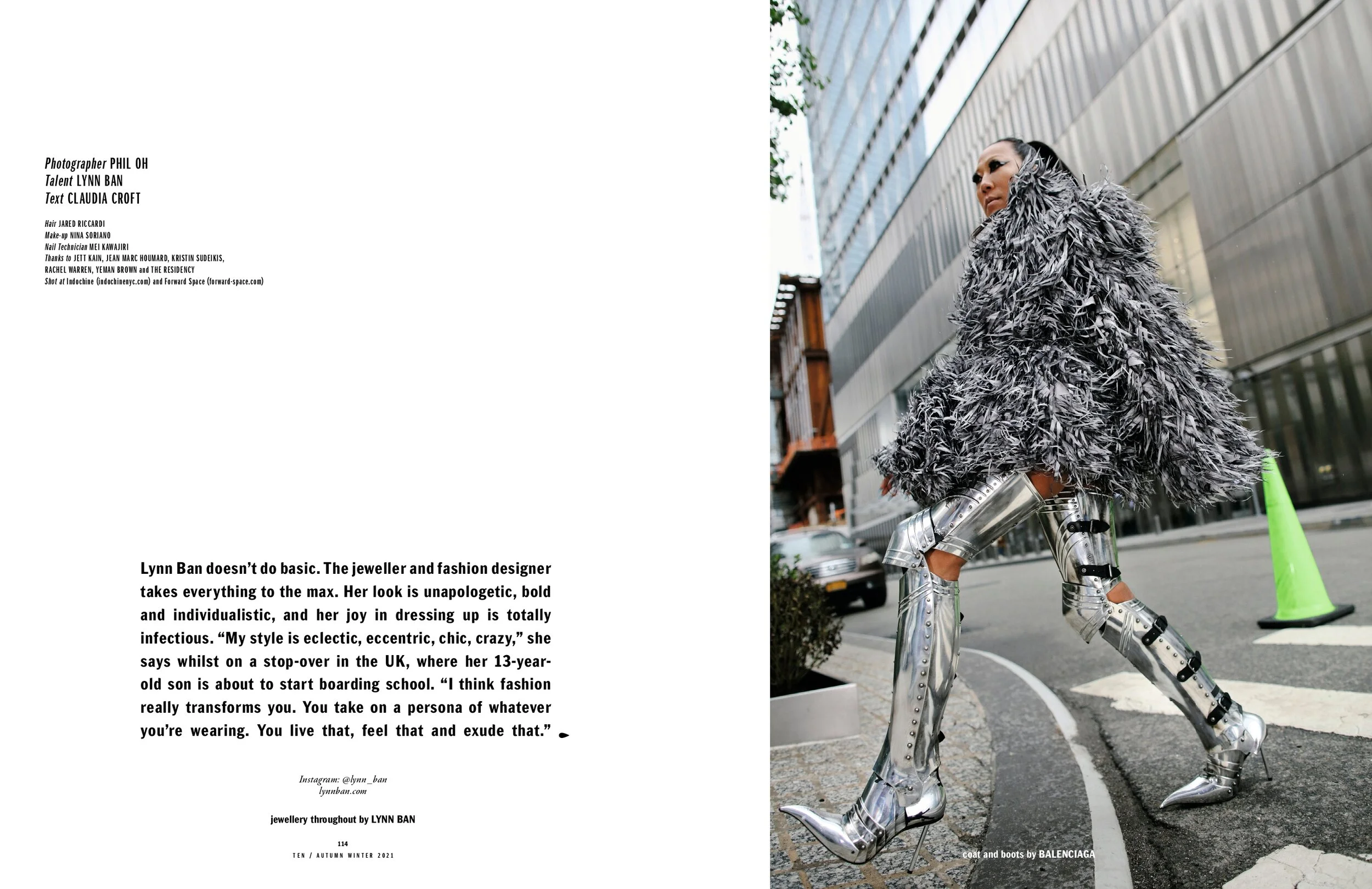 LYNN BANN x 10 MAGAZINE 