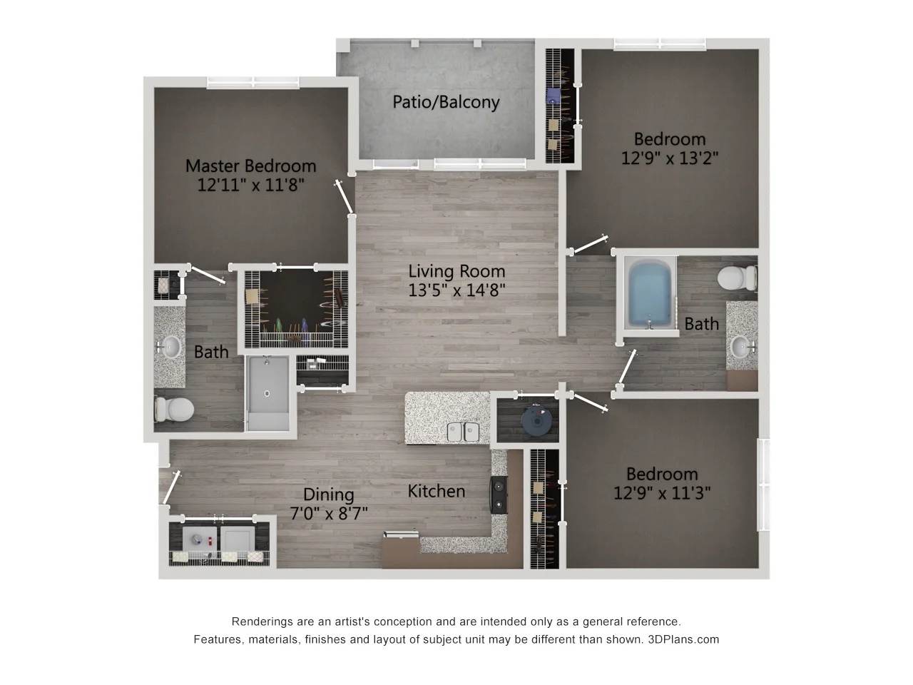 Floorplans Oakwood Flats