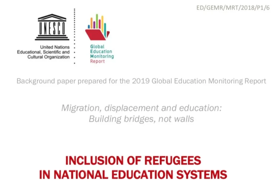 Inclusion of Refugees in National Education Systems