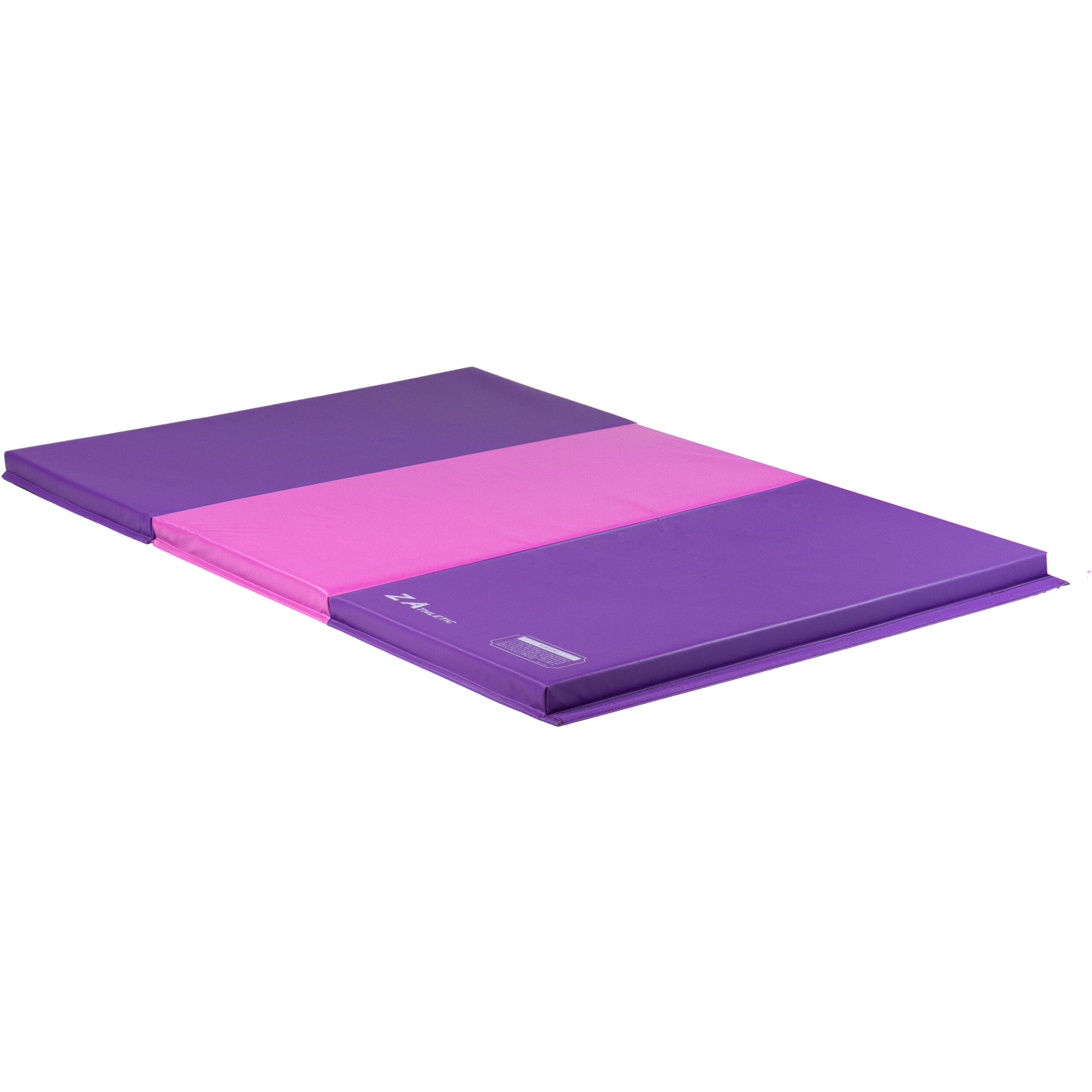 4X6ft Mat 4ft High Bar Kids Purple Kip Bar and Folding Gymnastics Mat Combo 