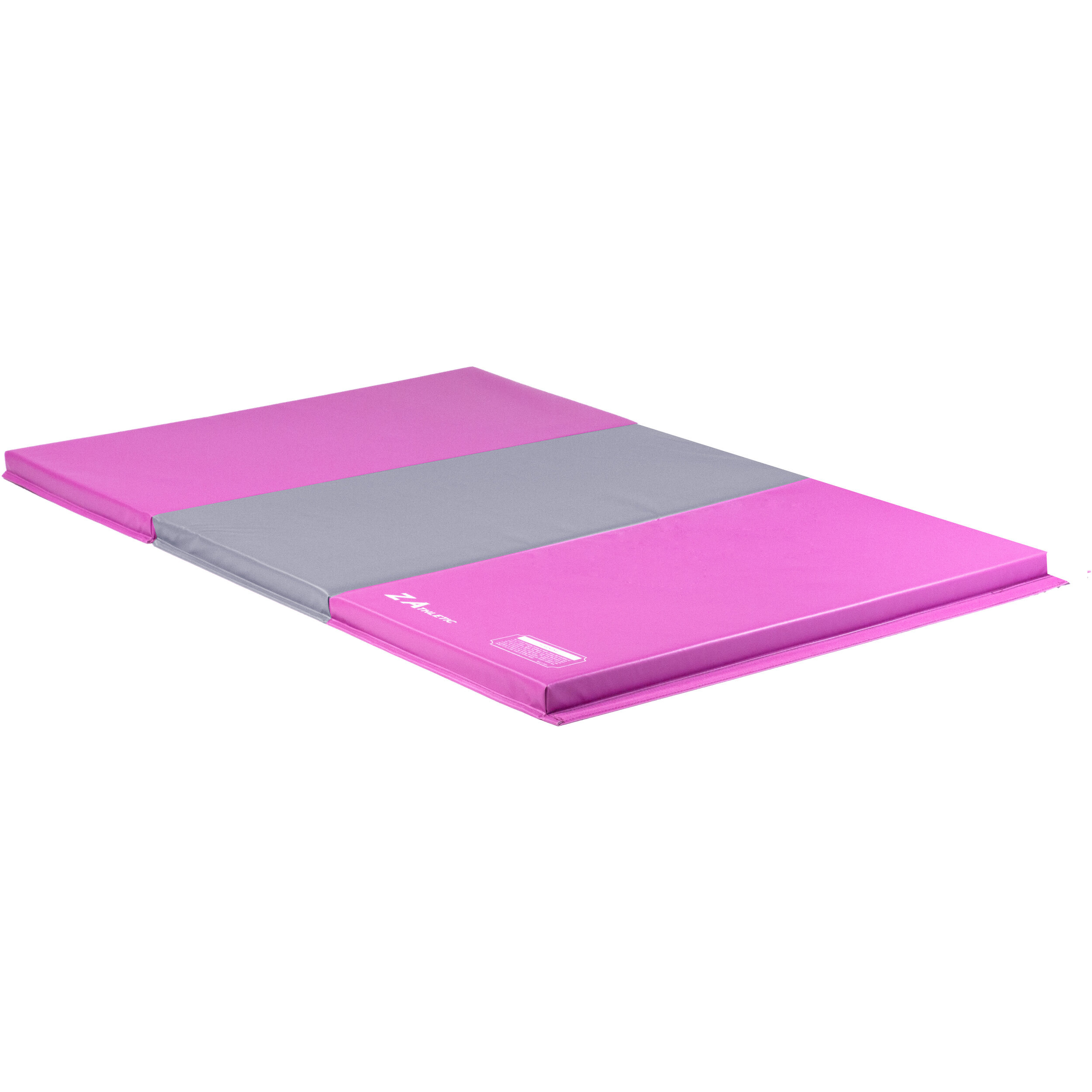 Z Athletic 4ft x 6ft x 2in Folding Mats for Gymnastics and Tumbling Multiple Colors 