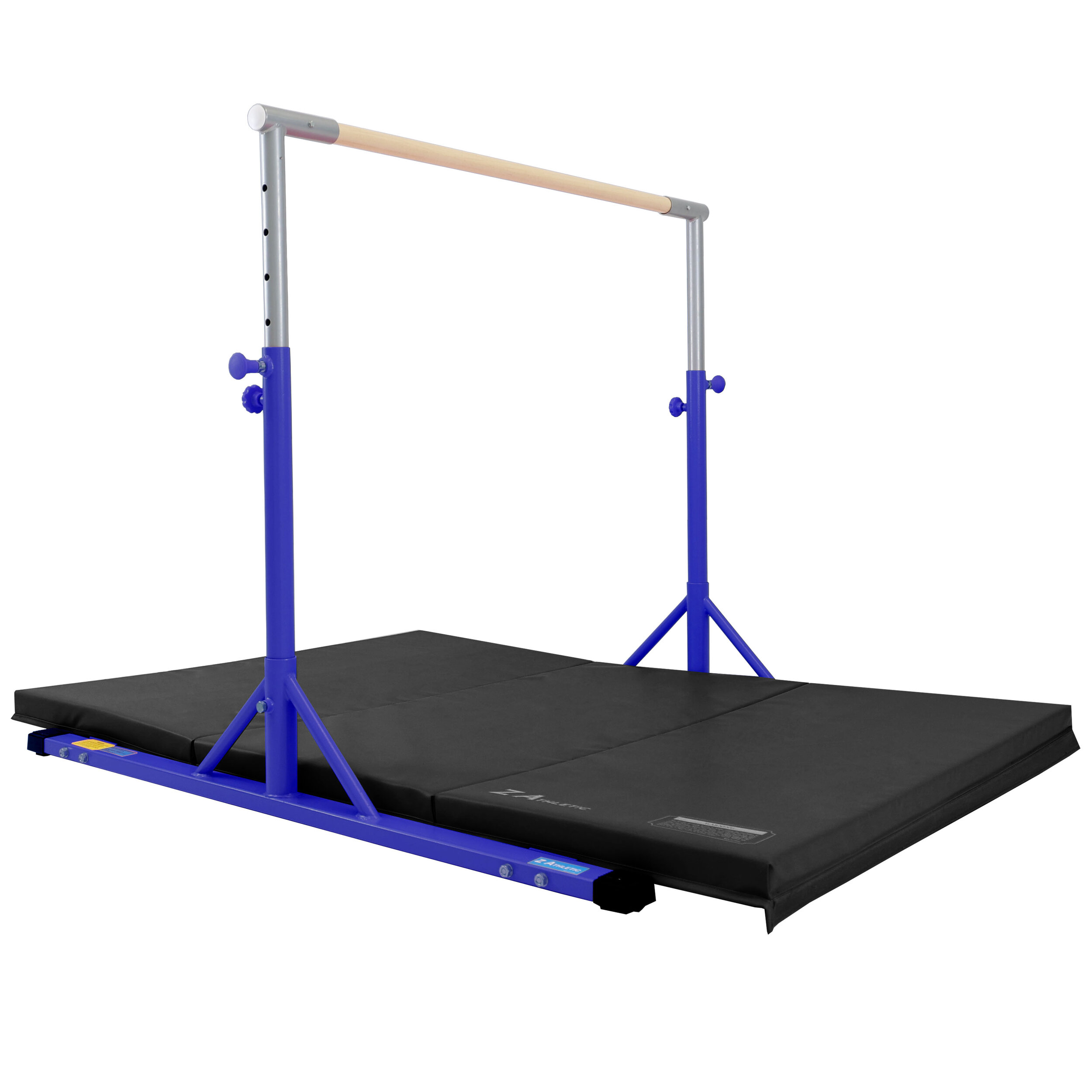 M HI-Mat Horizontal Bar Adjustable Gymnastics Training Kip Bars Junior Gym Tumbling Bar for Kids 