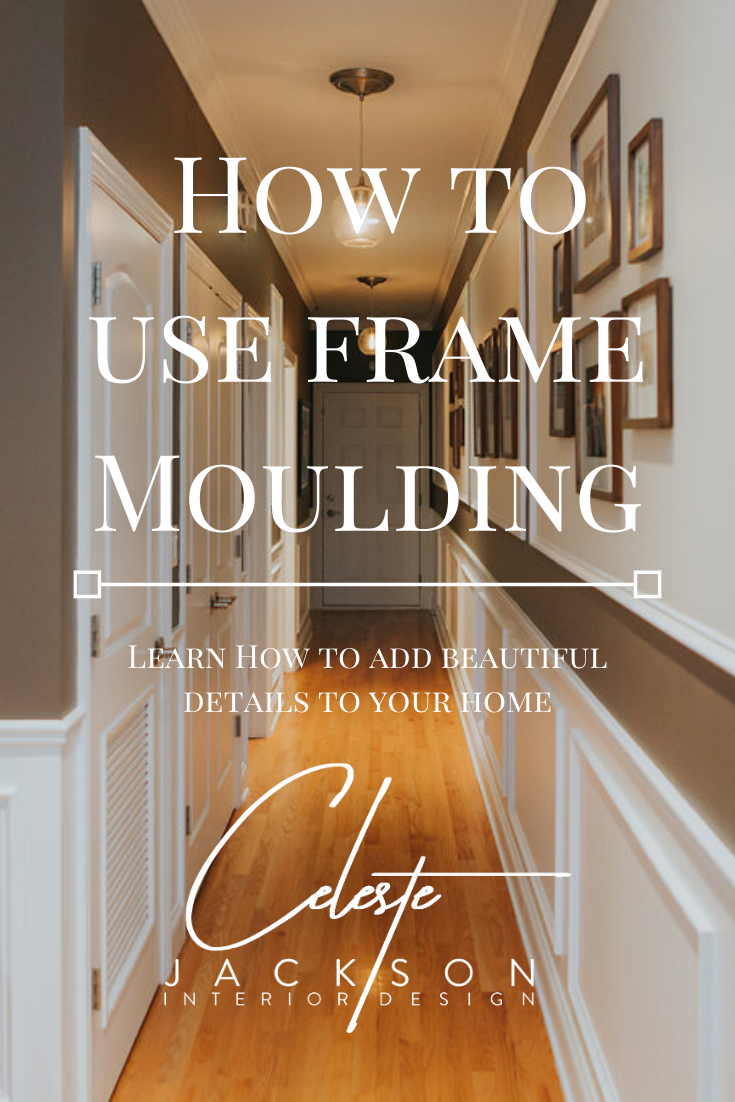 How Picture Frame Moulding Transformed My Dining Room - Organized-ish