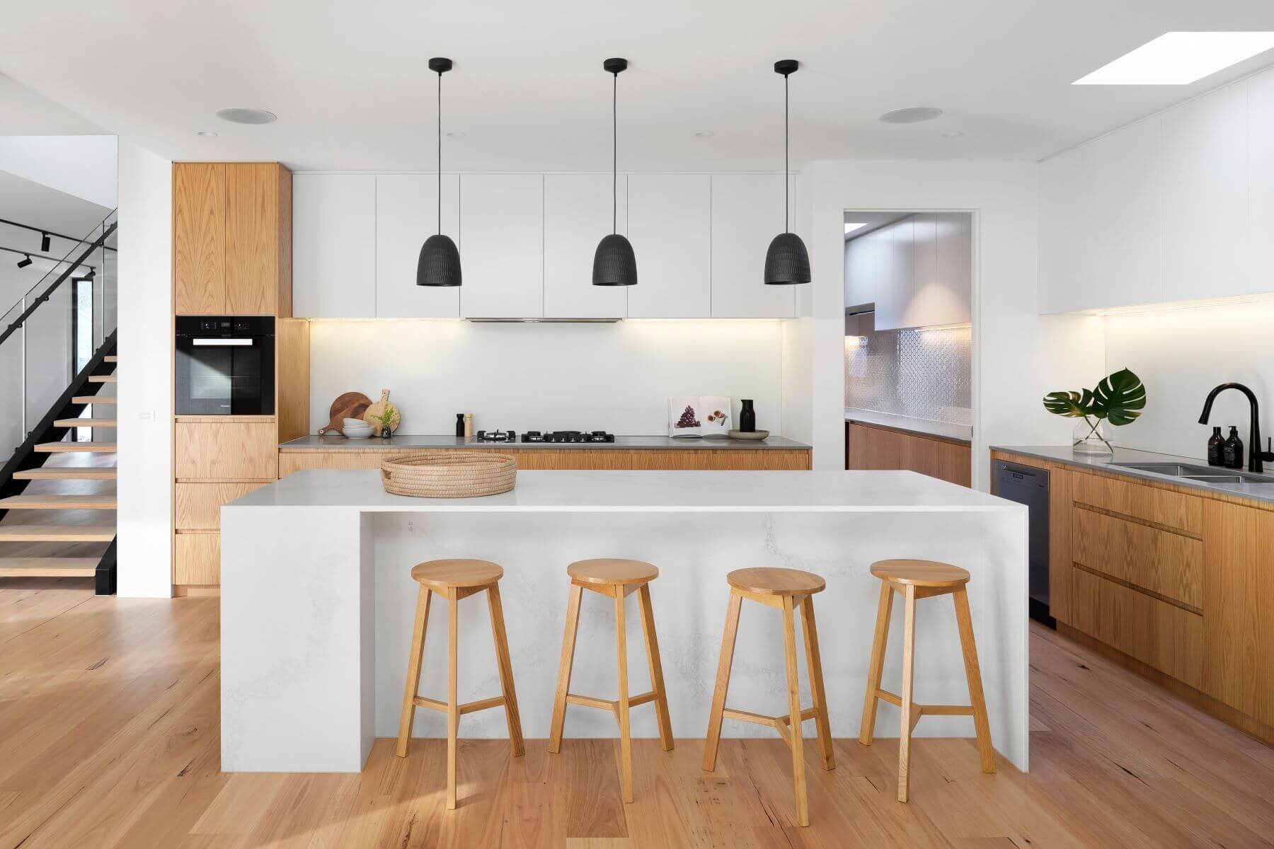 How to Make Oak Kitchen Cabinets Look Modern — Celeste Jackson Interiors