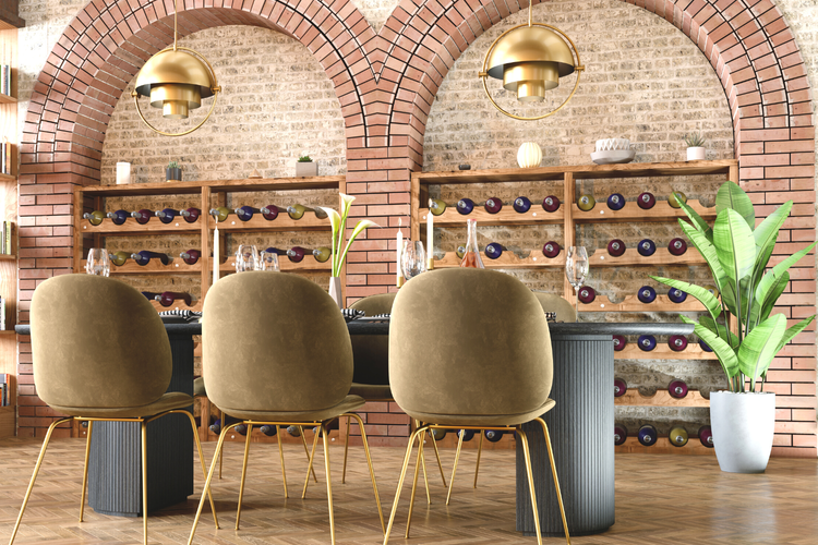 The Essential Components of a Luxury Home Wine Room — Celeste Jackson ... - Luxury Home Wine And Spirits Bars For Industrial Styled Homes
