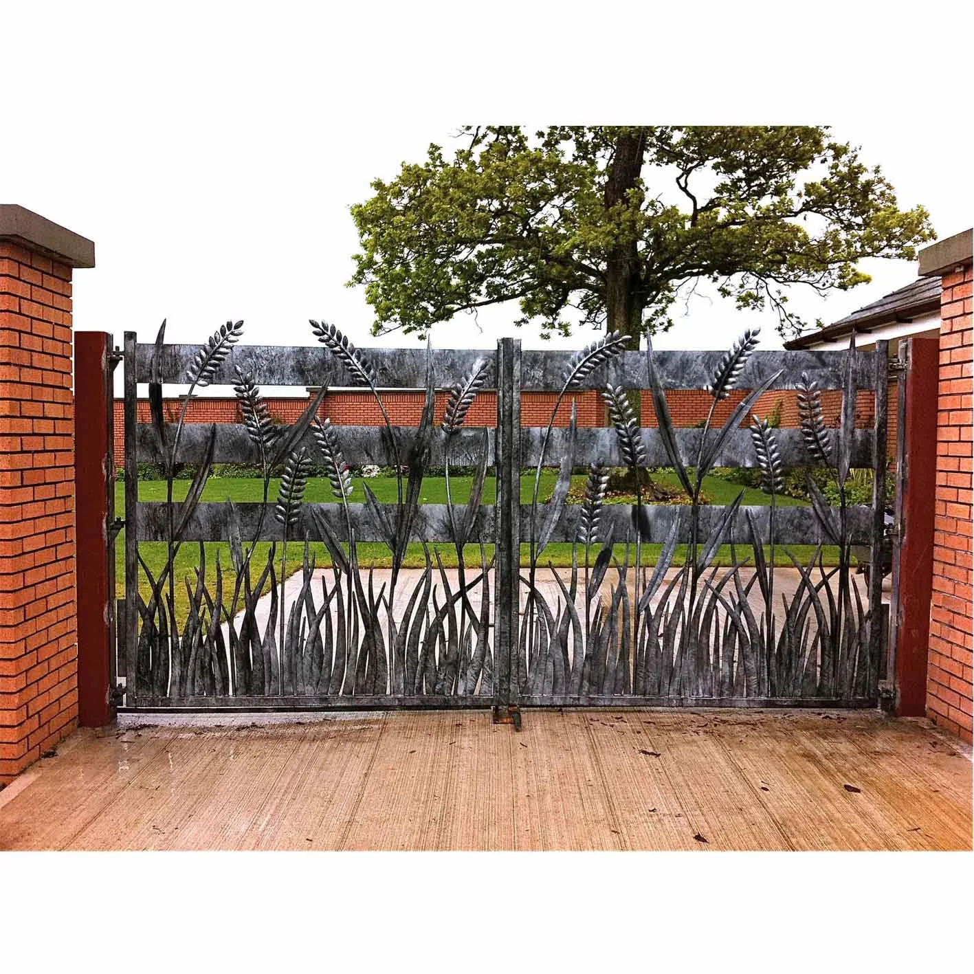 Wheat and Grass Gate