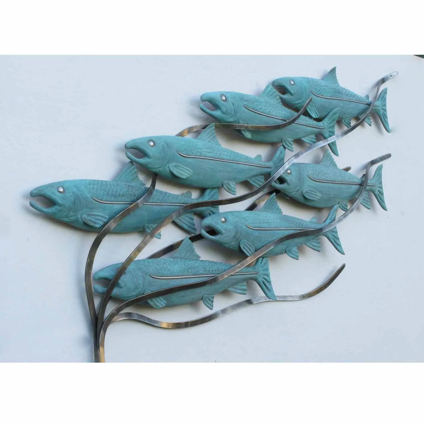 Salmon Run Wall Panel