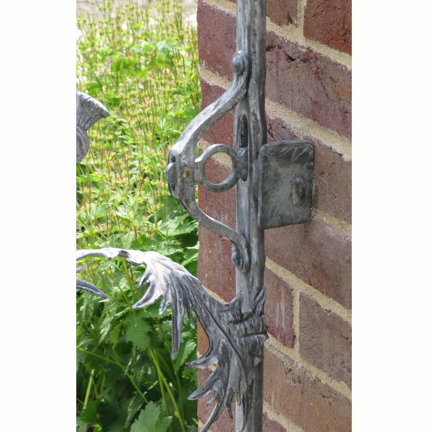 Thistle Gate Latch by Steve Rook - Two Ravens Forge, Balfron