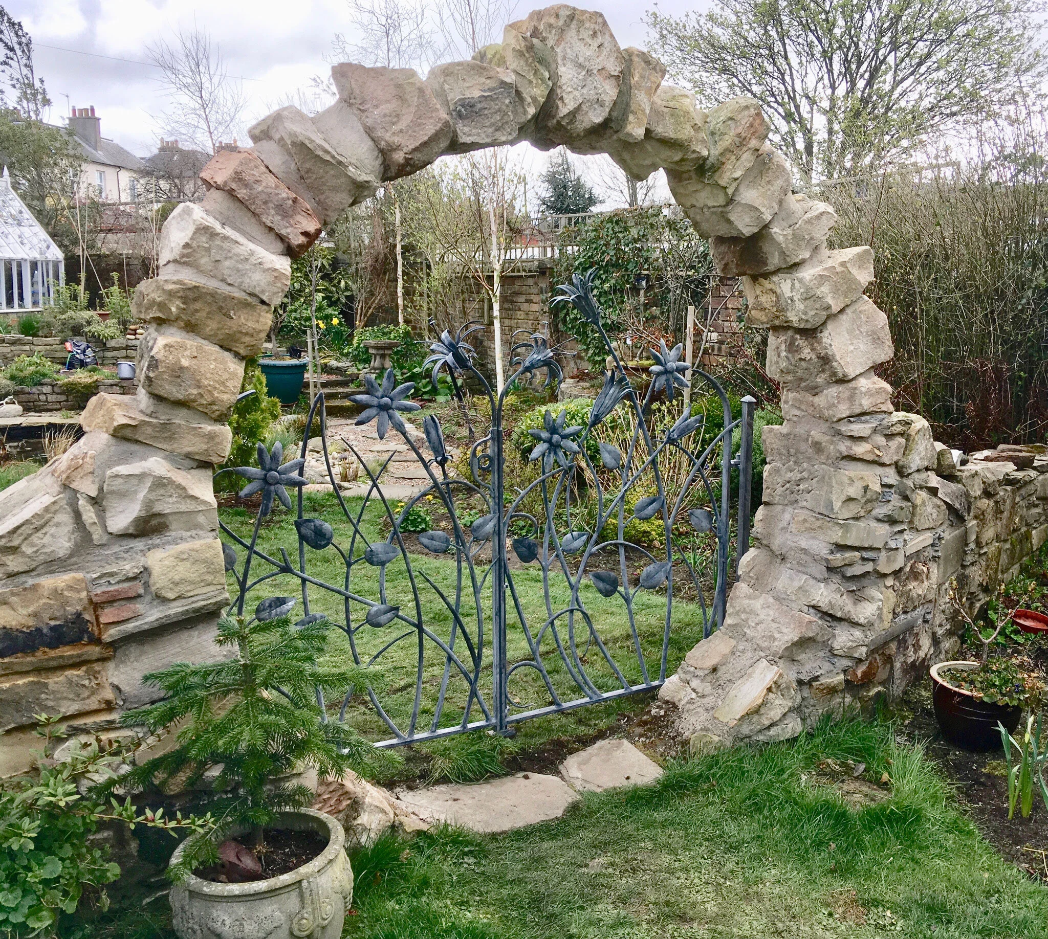 Two Ravens Forge Moon gate Edinburgh