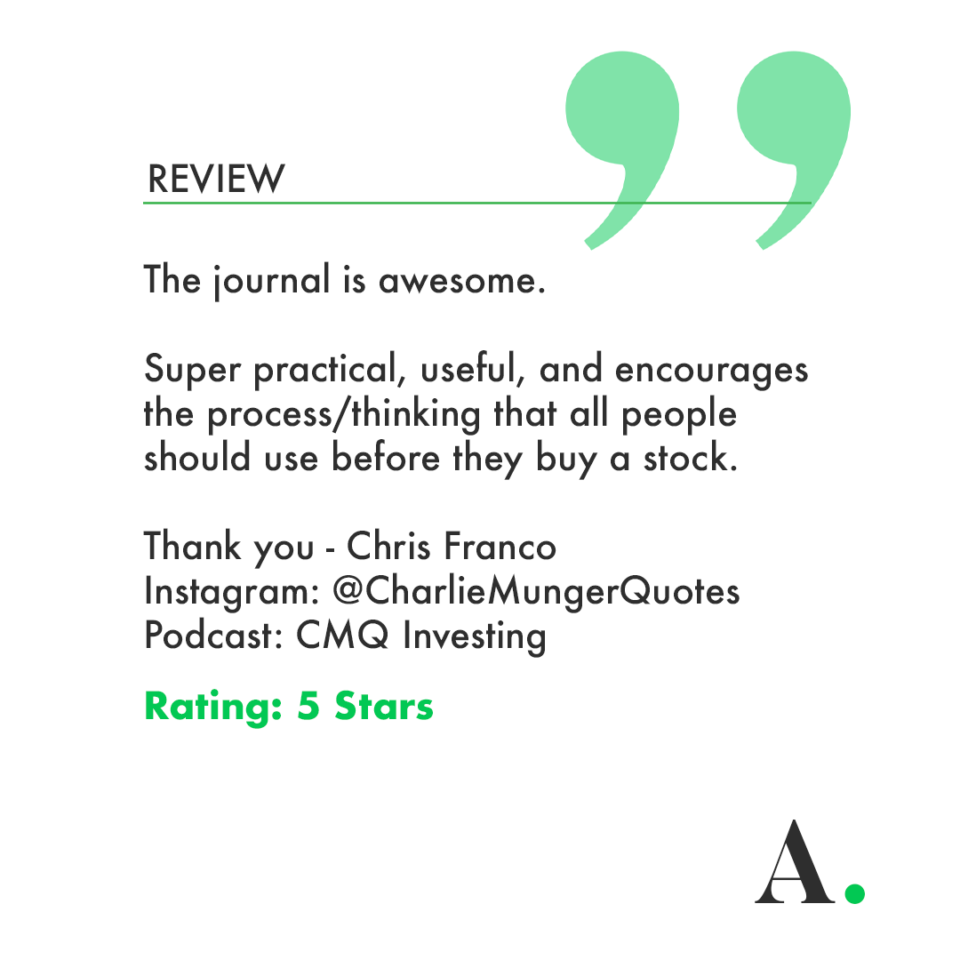 Customer Review Chris Franco Journal Review IG.png